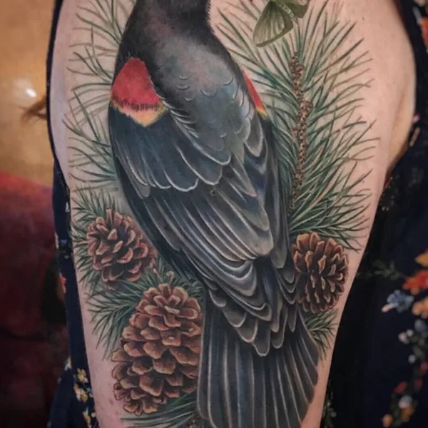 Ornamental tattoo by Tara Morgan in Groton