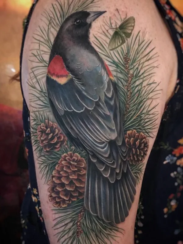 color realism 纹身 在 shoulder #102079 | 纹身师 Tara Morgan