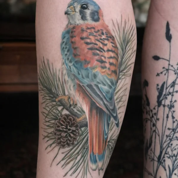 Ornamental tattoo by Tara Morgan in Groton