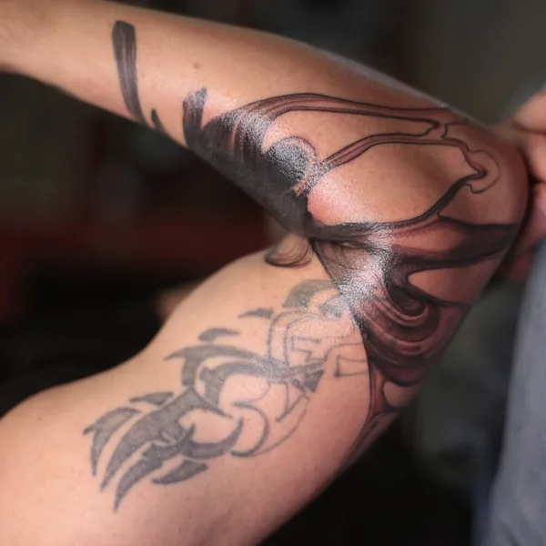 Feminine tattoo by Меньшикова Катерина in Moscow