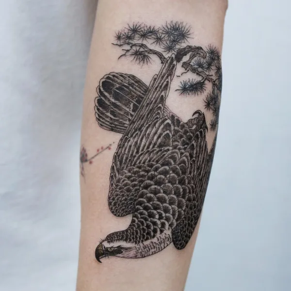 Oriental tattoo by Onsil Ink in Seoul