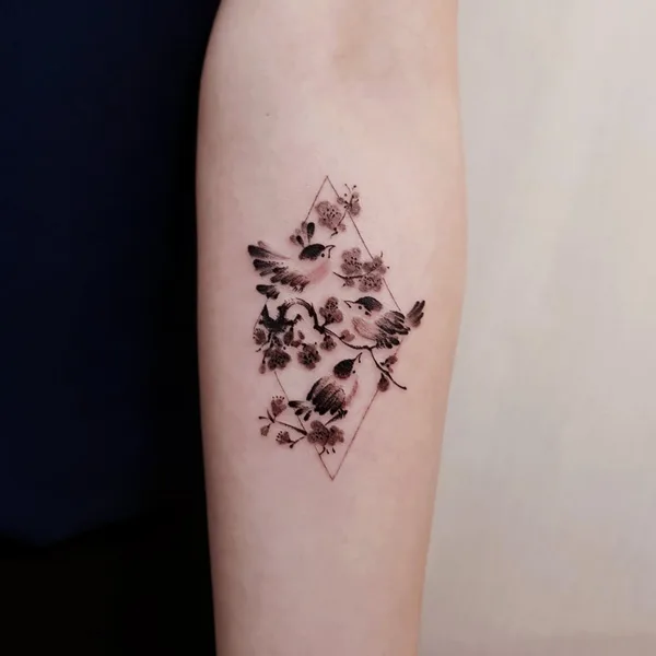 Oriental tattoo by Onsil Ink in Seoul