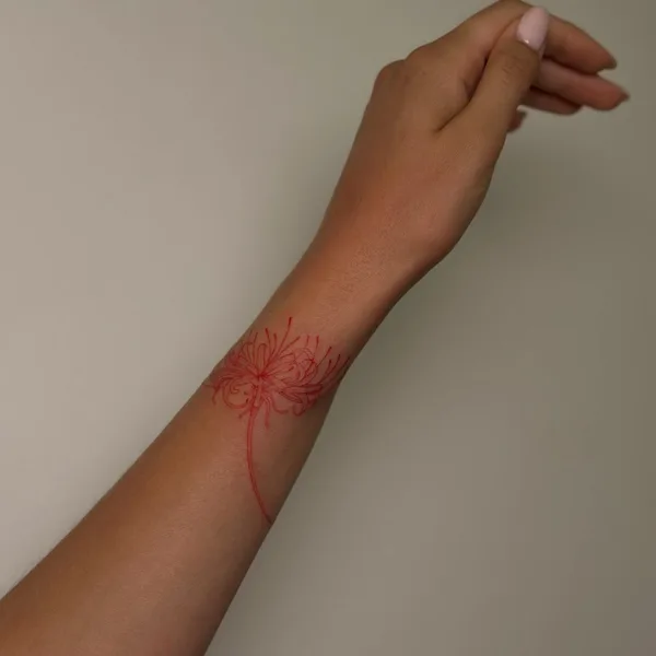 Minimalism tattoo by Anastasia Kulikova in Zagreb