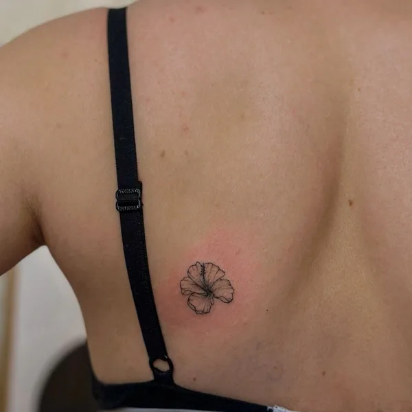 Minimalism tattoo by Anastasia Kulikova in Zagreb