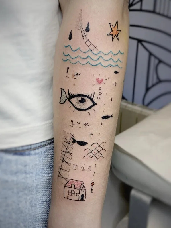 татуировка #128336 | Тату мастер Kasti Tattoo