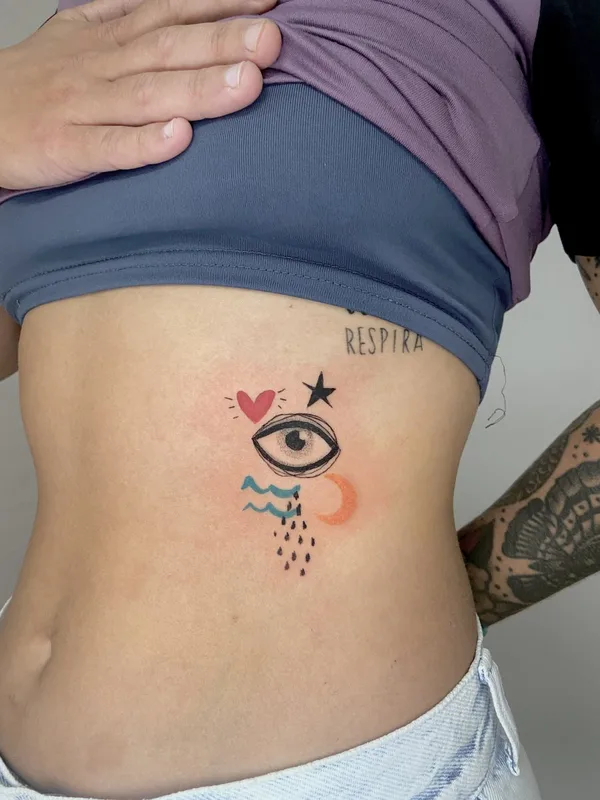 татуировка #128337 | Тату мастер Kasti Tattoo