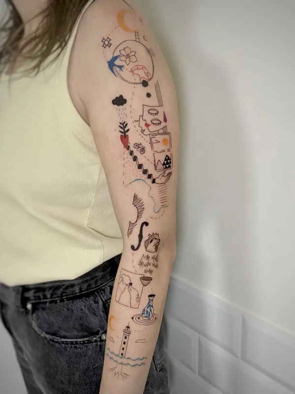 татуировка #128338 | Тату мастер Kasti Tattoo