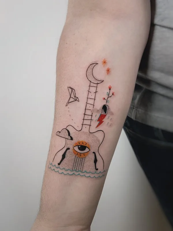 татуировка #128342 | Тату мастер Kasti Tattoo