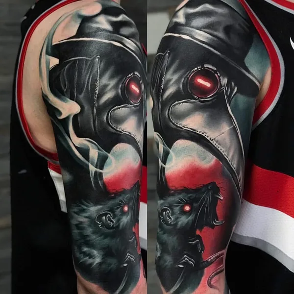 Авторская tattoo by Yevhen Dikov in Kassel