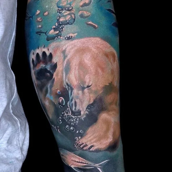 Авторская tattoo by Yevhen Dikov in Kassel
