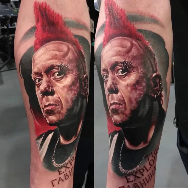 Авторская tattoo by Yevhen Dikov in Kassel