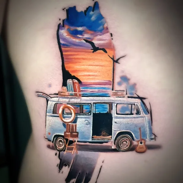 Realism tattoo by Александр Sigal Ромашев in Пермь