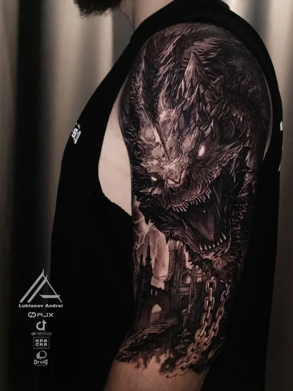 tatuaje #105399 | Tatuador Андрей Лукьянов