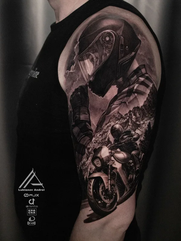 tatuaje #105401 | Tatuador Андрей Лукьянов