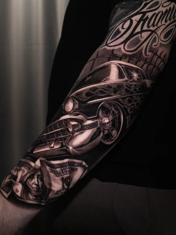 tatuaje #105403 | Tatuador Андрей Лукьянов