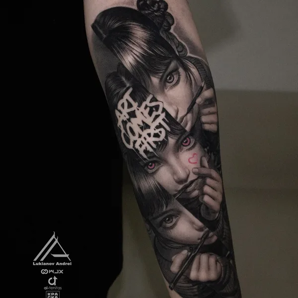 Black & Grey tattoo by Андрей Лукьянов in Екатеринбург