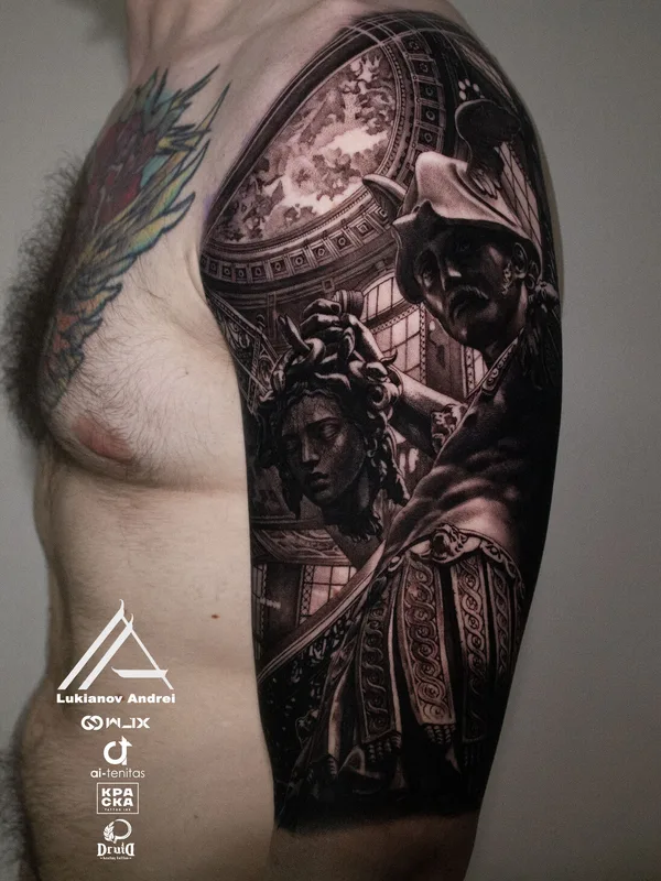 tatuaje #105408 | Tatuador Андрей Лукьянов