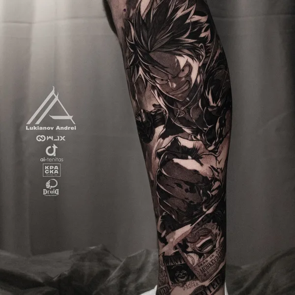 Black & Grey tattoo by Андрей Лукьянов in Екатеринбург