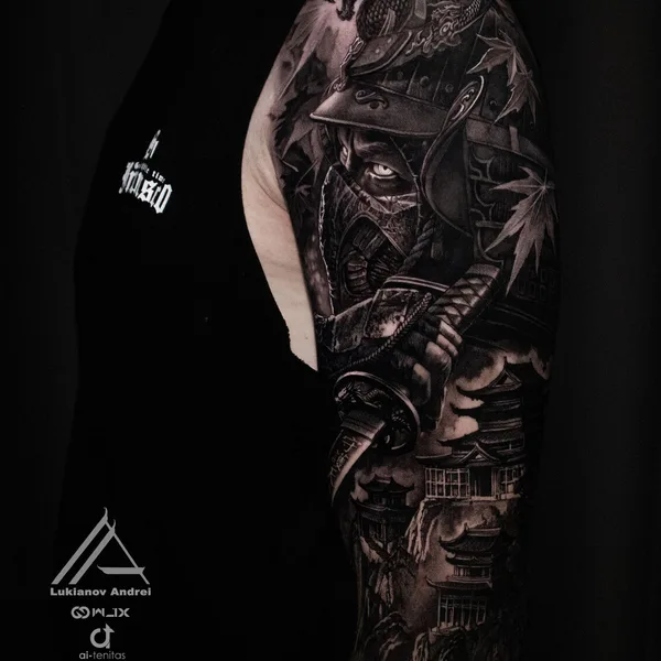 Black & Grey tattoo by Андрей Лукьянов in Екатеринбург