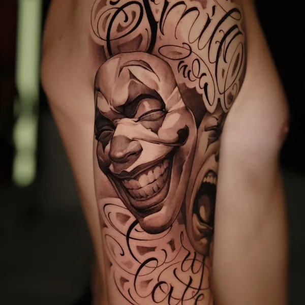 Chicano tattoo by Кирилл Матусевич in Saint Petersburg