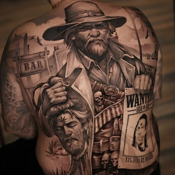 Chicano tattoo by Кирилл Матусевич in Saint Petersburg