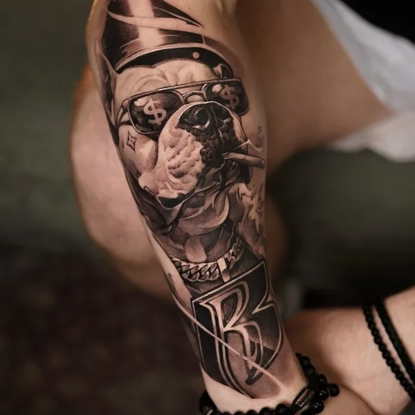 Chicano tattoo by Кирилл Матусевич in Saint Petersburg