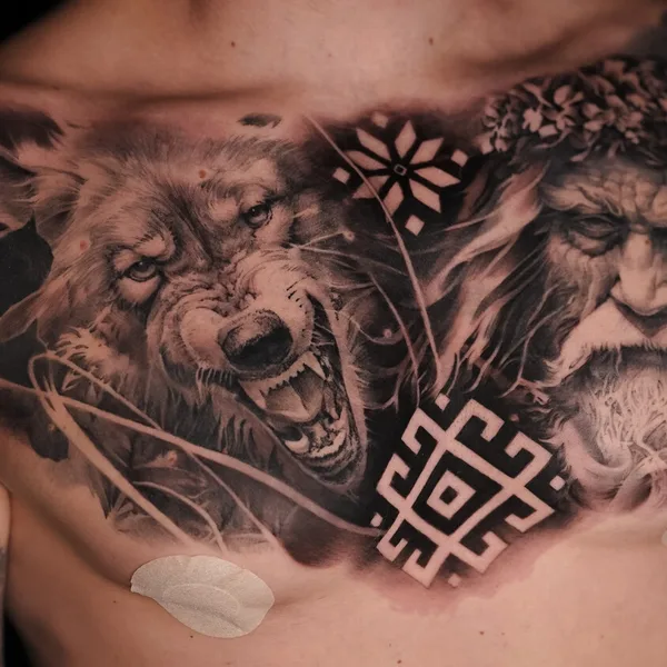 Chicano tattoo by Кирилл Матусевич in Saint Petersburg