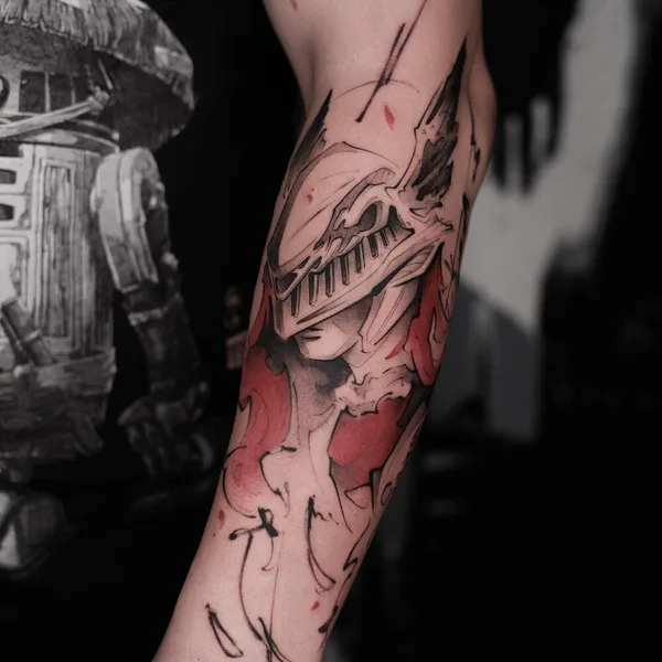 Abstract tattoo by Михаил Моррисон in Нижний Новгород