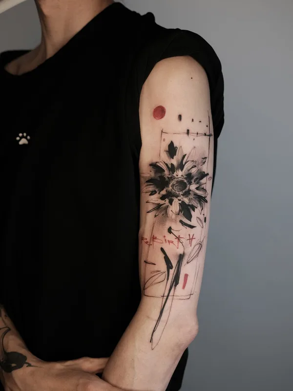 black and grey sketch tattoo on forearm #97133 | Tattoo Artist Михаил Моррисон