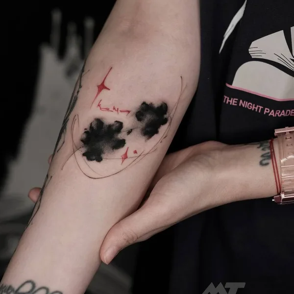 Abstract tattoo by Михаил Моррисон in Нижний Новгород