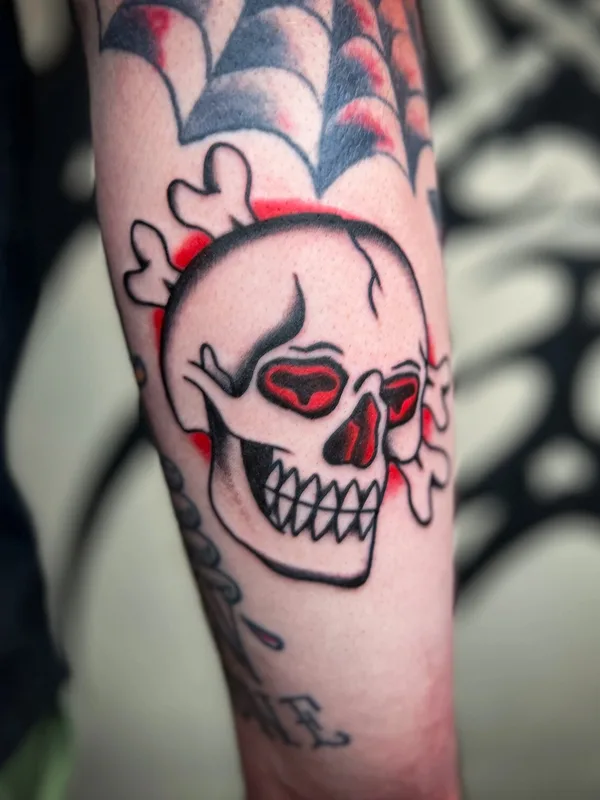 color Traditional татуировка на forearm #93357 | Тату мастер Алексей Родионов