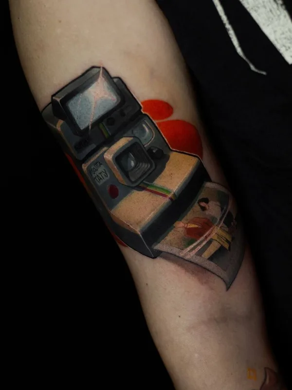 color illustrative tattoo on forearm #95008 | Tattoo Artist Мария Иволга