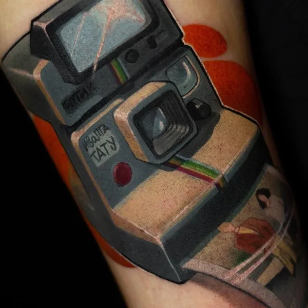 New School tattoo by Мария Иволга in Красноярск