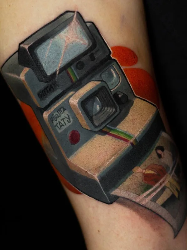 color illustrative tattoo on forearm #95017 | Tattoo Artist Мария Иволга