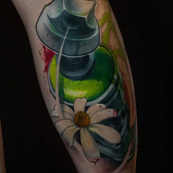 New School tattoo by Мария Иволга in Красноярск