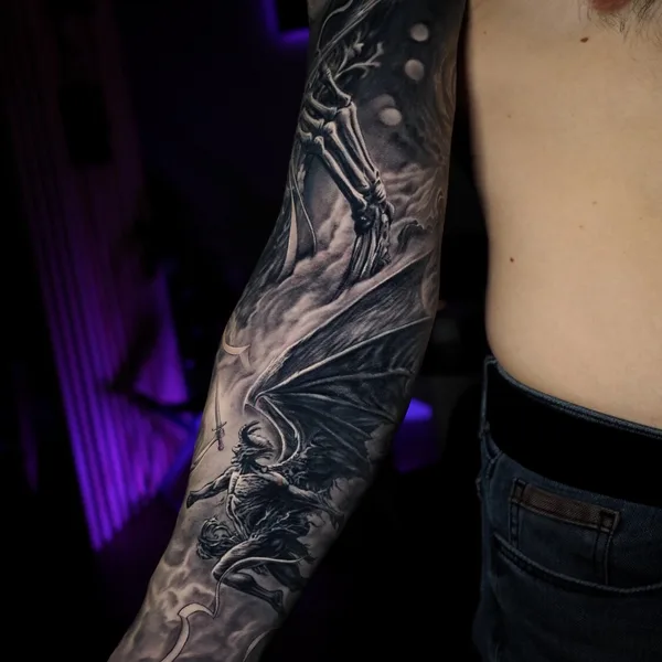 Author's Style tattoo by Арсений Каренин in Челябинск