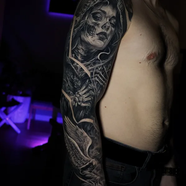 Author's Style tattoo by Арсений Каренин in Челябинск