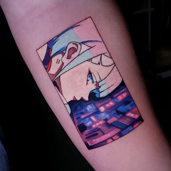 Neo Traditional tattoo by Alena Lang in Valencia