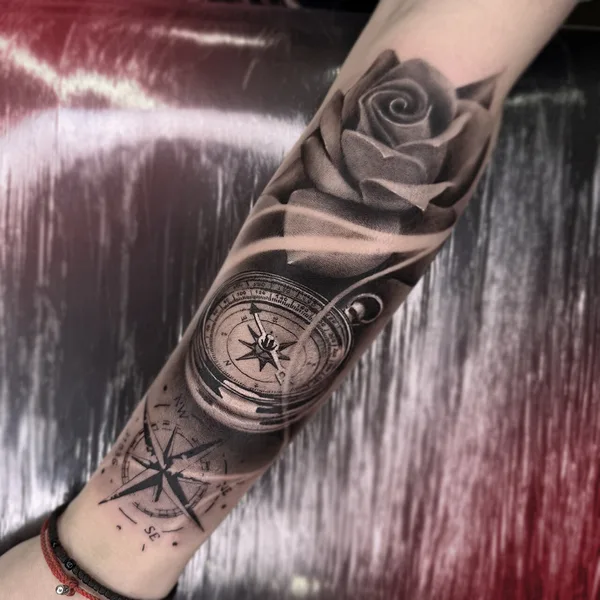 Реализм tattoo by Роман Лашманов in Саранск