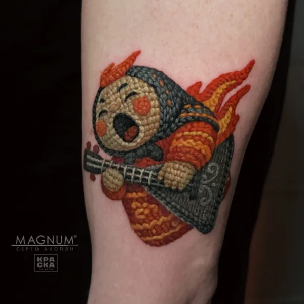 Realism tattoo by Серго Акопян in Moscow