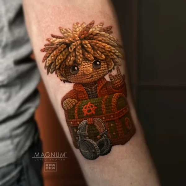 Realism tattoo by Серго Акопян in Moscow
