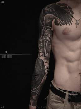 Graphic tattoo