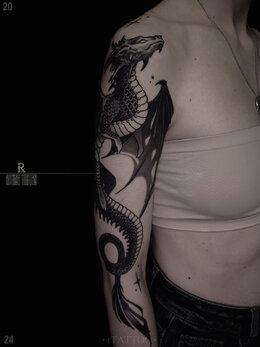 Graphic tattoo