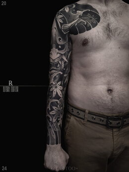 Neojapanese tattoo