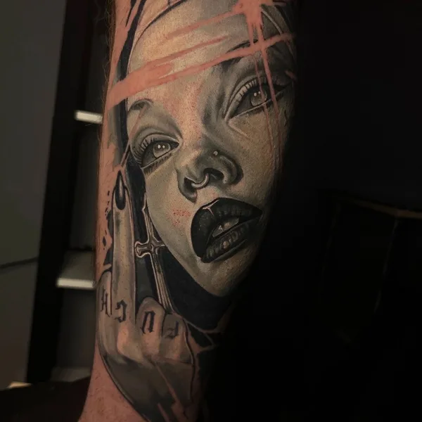 Realism tattoo by Вероника Катаева in Ижевск