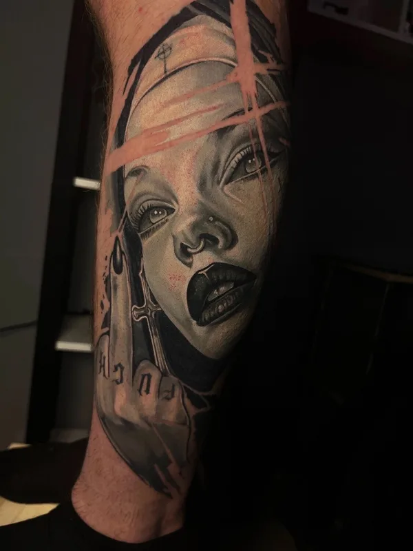 blackandgrey realism tatuaje en forearm #100735 | Tatuador Вероника Катаева
