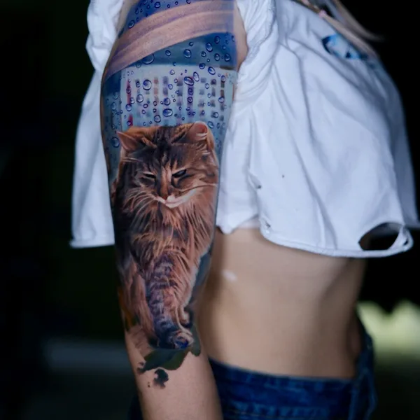 Micro Realism tattoo by Kirill Antik in Moscow