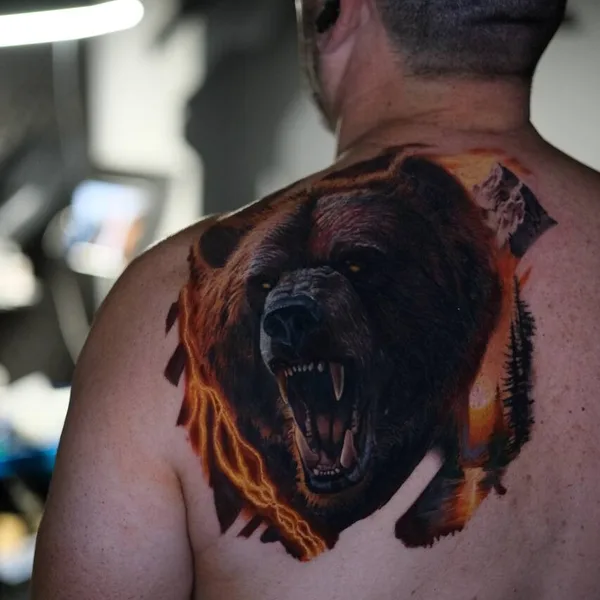 Micro Realism tattoo by Kirill Antik in Moscow