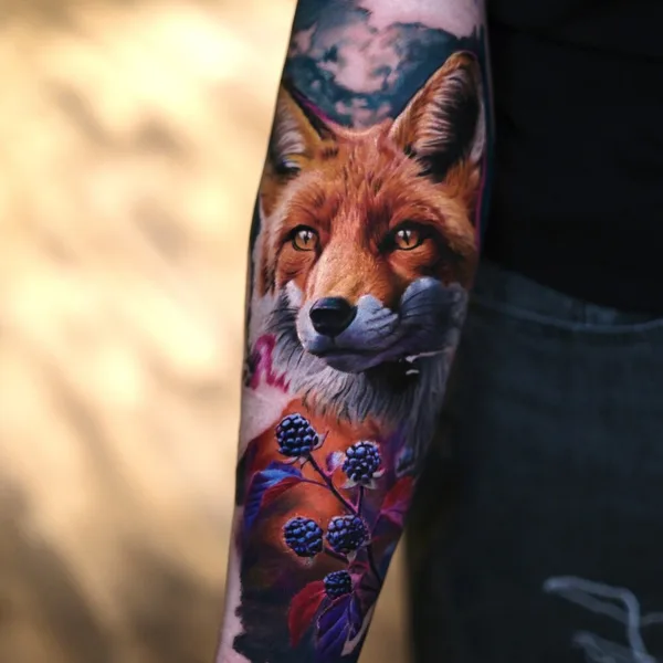 Micro Realism tattoo by Kirill Antik in Moscow