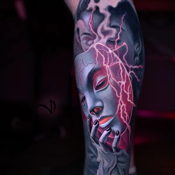 Реализм tattoo by Дмитрий Варлаков in Москва